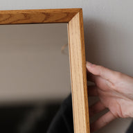 Ahşap Ayna - REGULAR Serisi - 40x130 CM