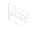 Ahşap Bank – PI Serisi, Döşemeli