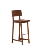 Ahşap Bar Sandalyesi - PI Serisi - Döşemeli