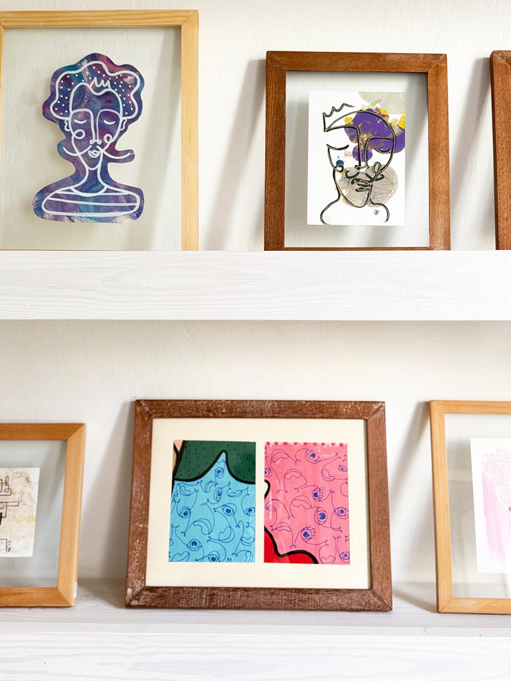 Ahşap Çerçeveli Resim - 21