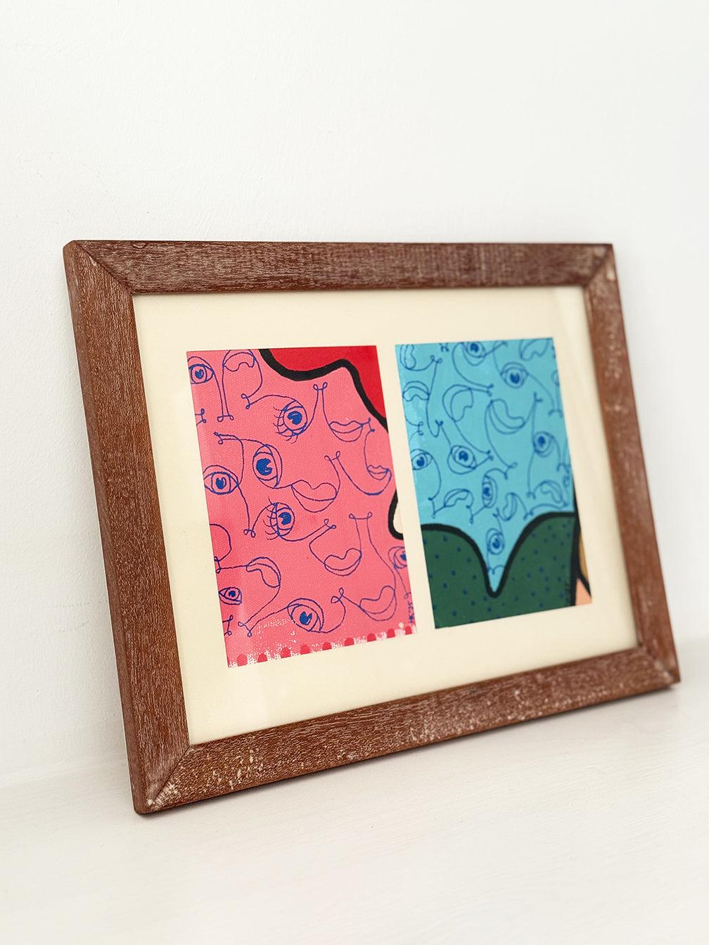 Ahşap Çerçeveli Resim - 21