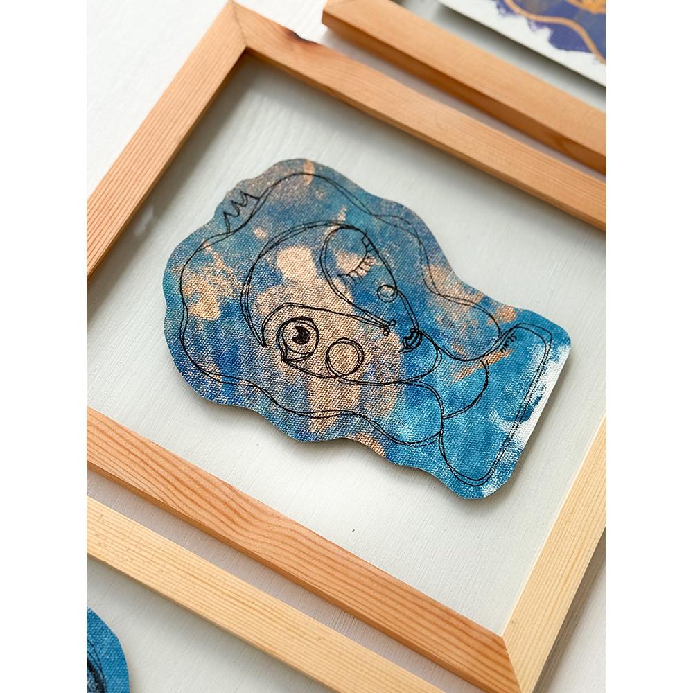 Ahşap Çerçeveli Resim | Orijinal İmzalı - 16