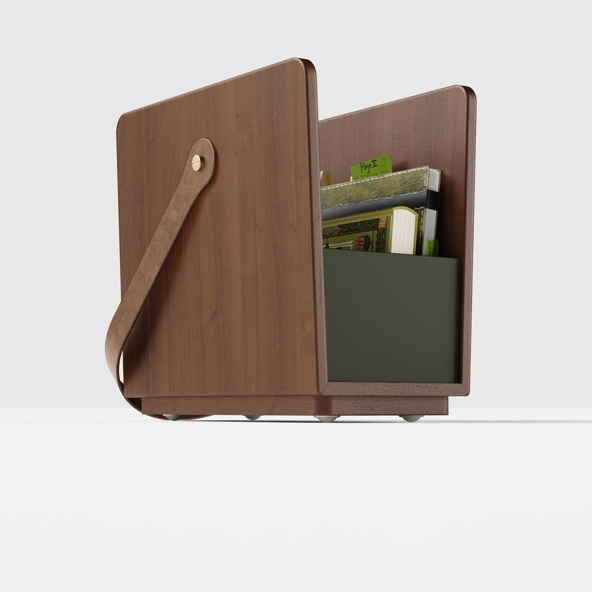 Ahşap Dergilik - Salon Trio, Ceviz