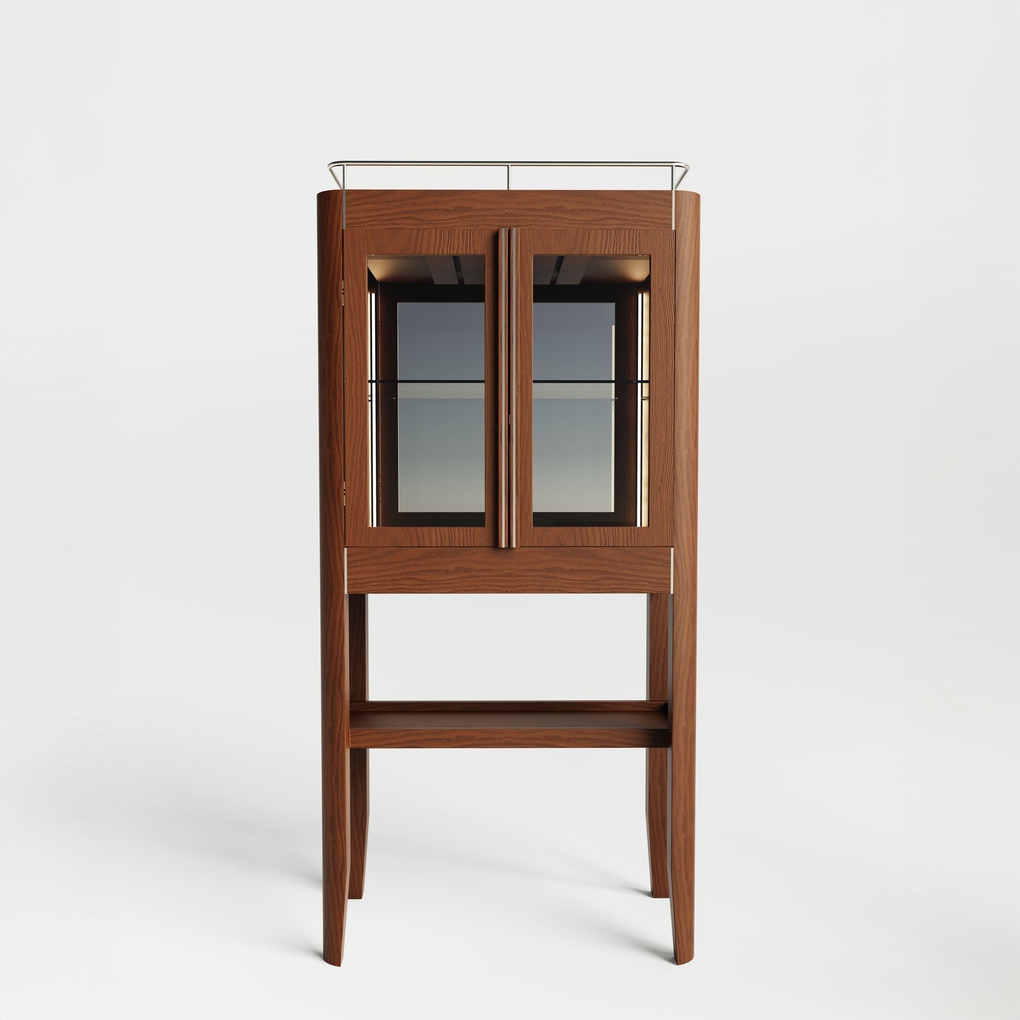 Ahşap Dikey İçki Dolabı - Casablanca