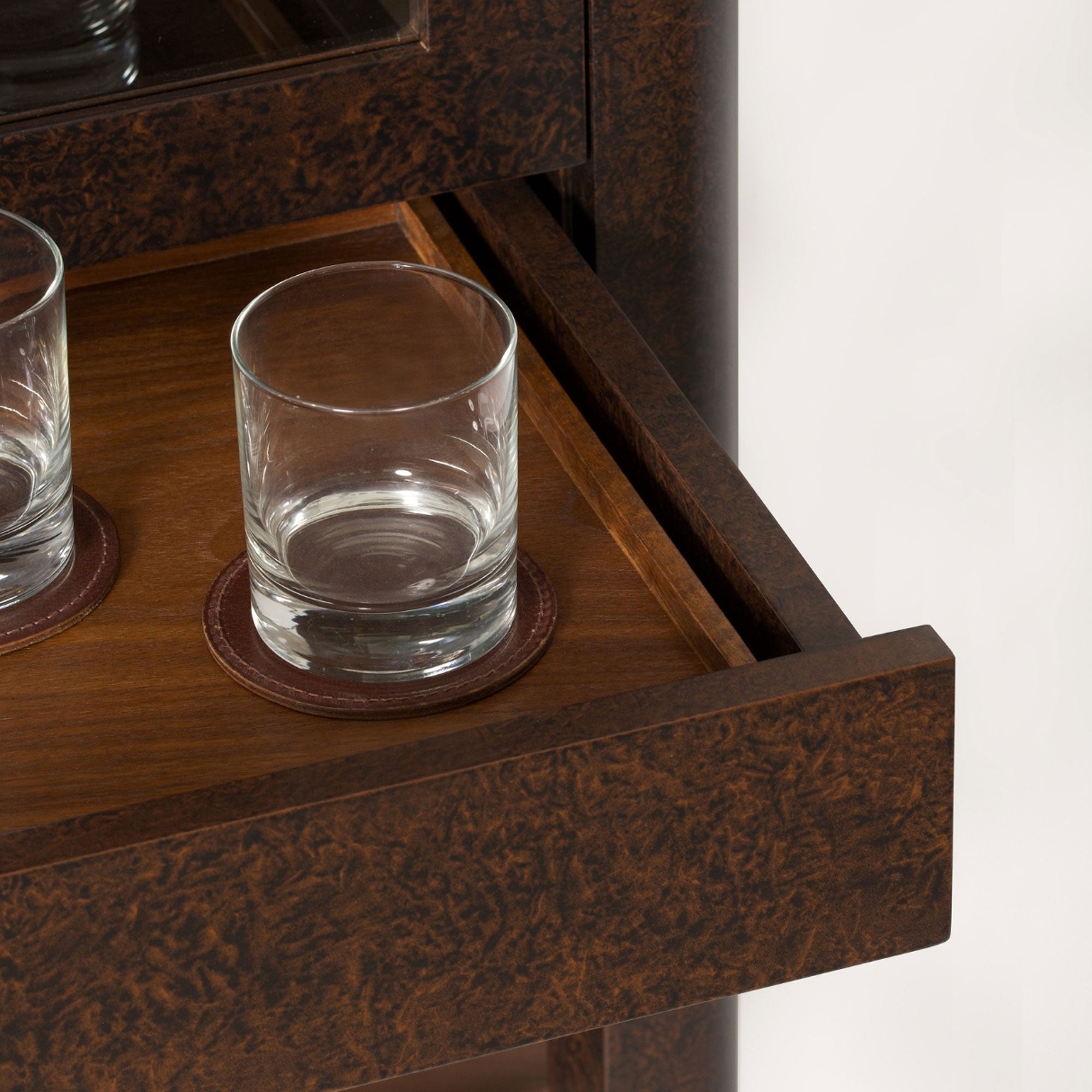 Ahşap Dikey İçki Dolabı - Casablanca