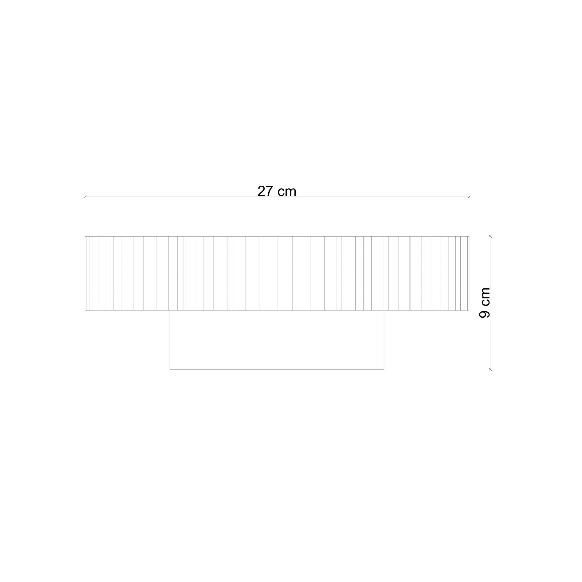 Ahşap Dönen Servis Tepsisi - Docia Serisi