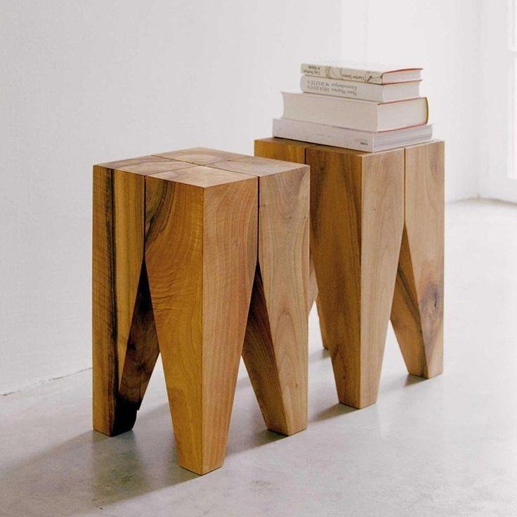 Ahşap Kütük Sehpa