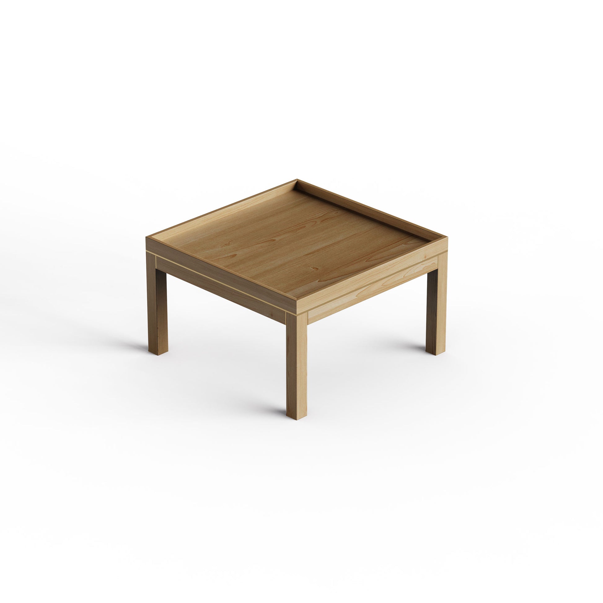 Ahşap Orta Sehpa - Edge Serisi, Meşe