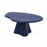 Ahşap Orta Sehpa Seti - LAGOON Serisi-Orta Sehpa-ANANAS DESIGN + CRAFTS-Navy Blue-NowShopFun