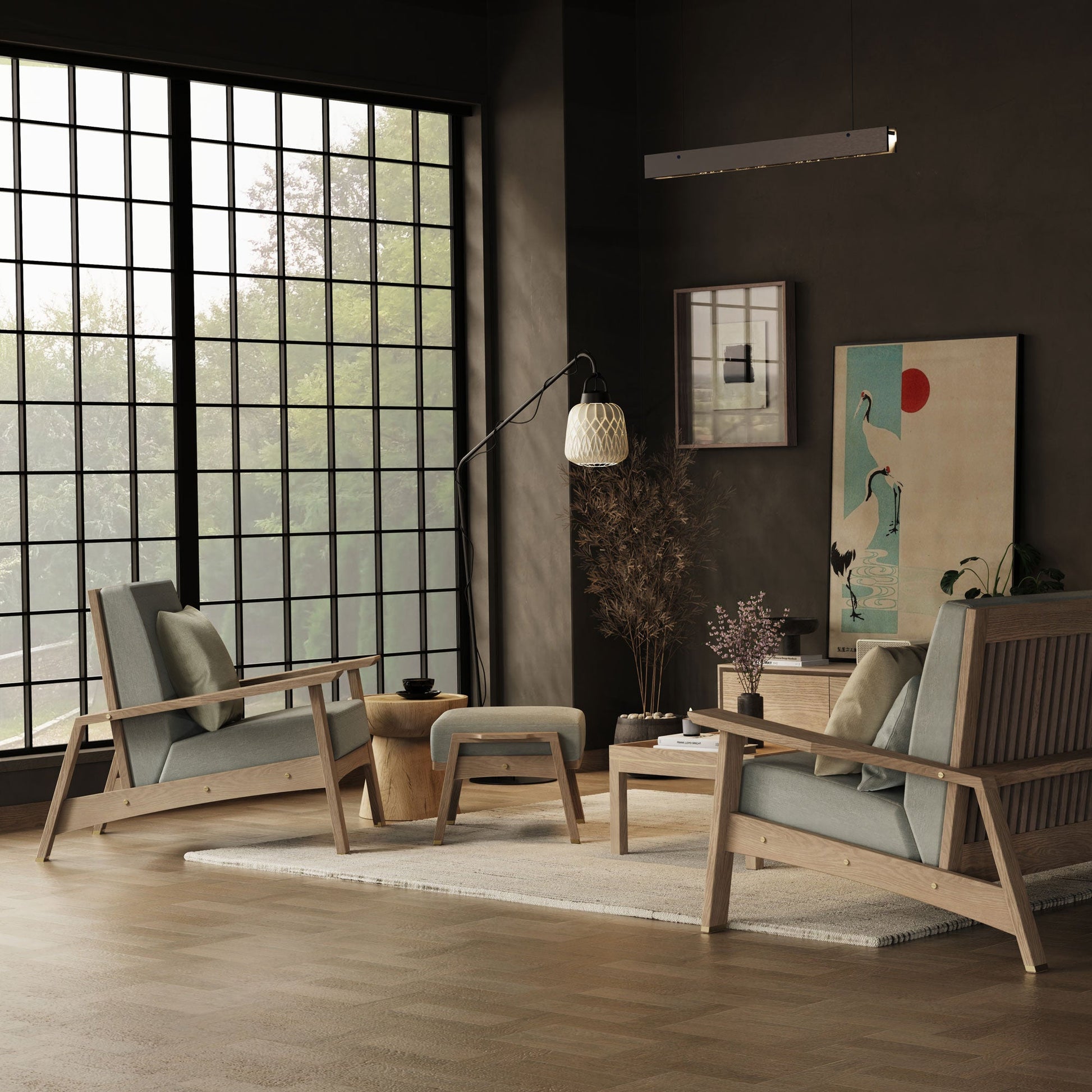 Ahşap Sedir - Akita Serisi, Meşe