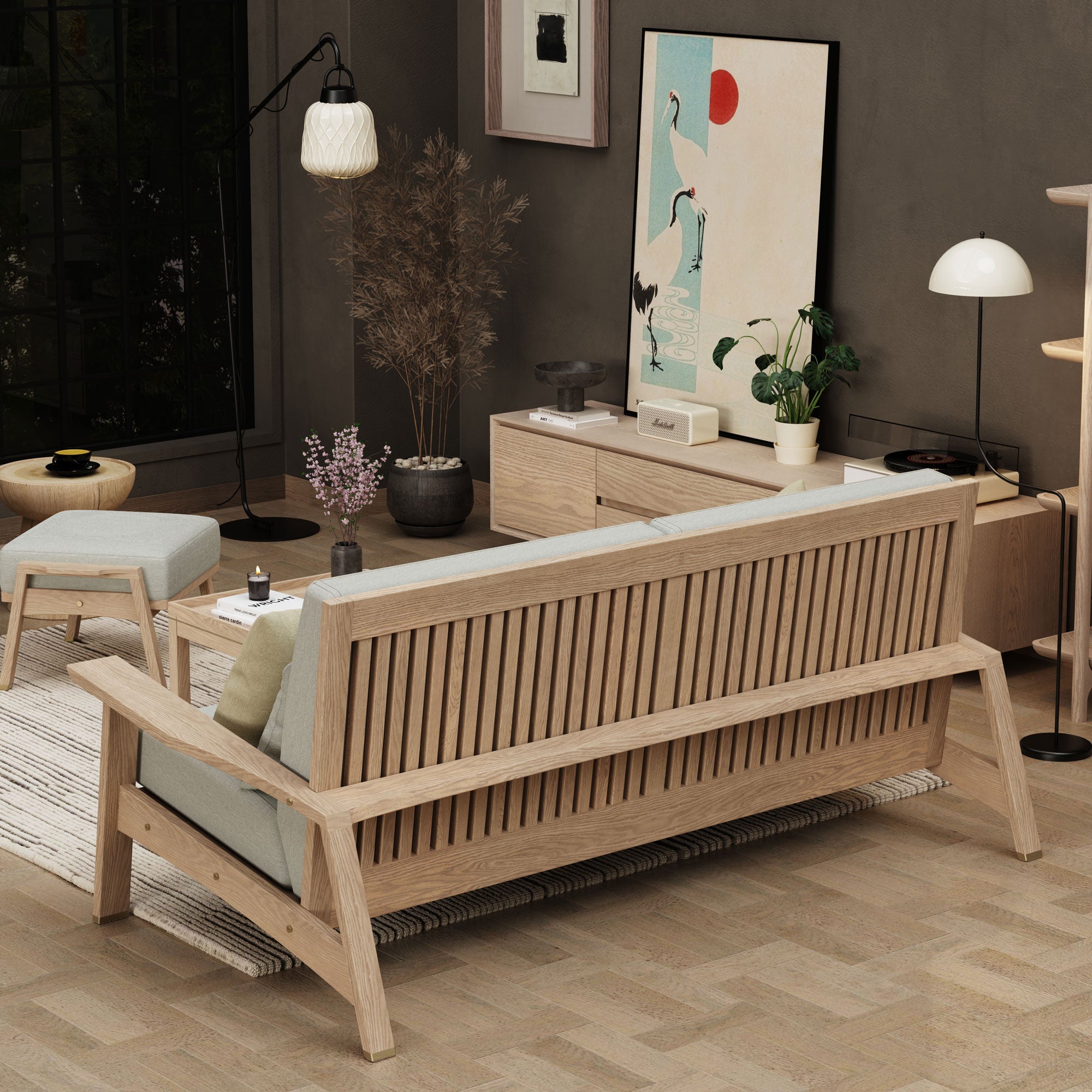 Ahşap Sedir - Akita Serisi, Meşe