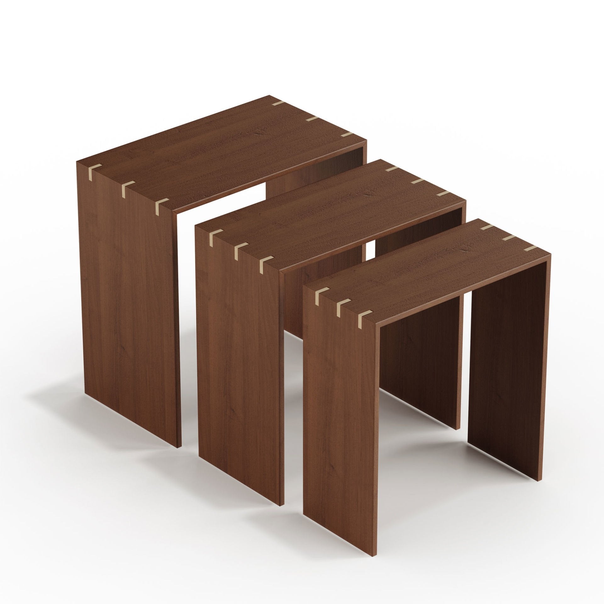 Ahşap Yan Sehpa - Kırlangıç Serisi