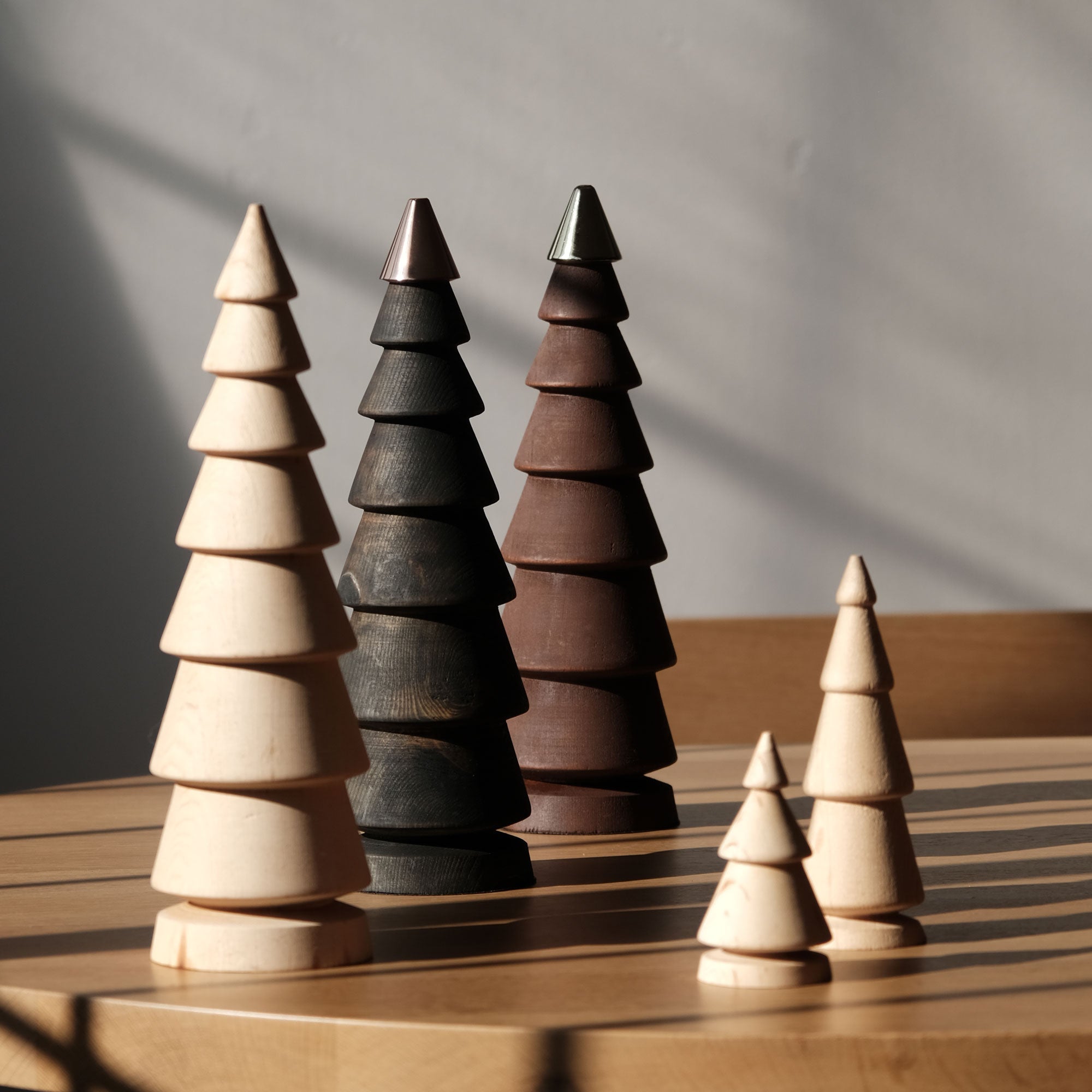 Ahşap Yılbaşı Ağacı Seti