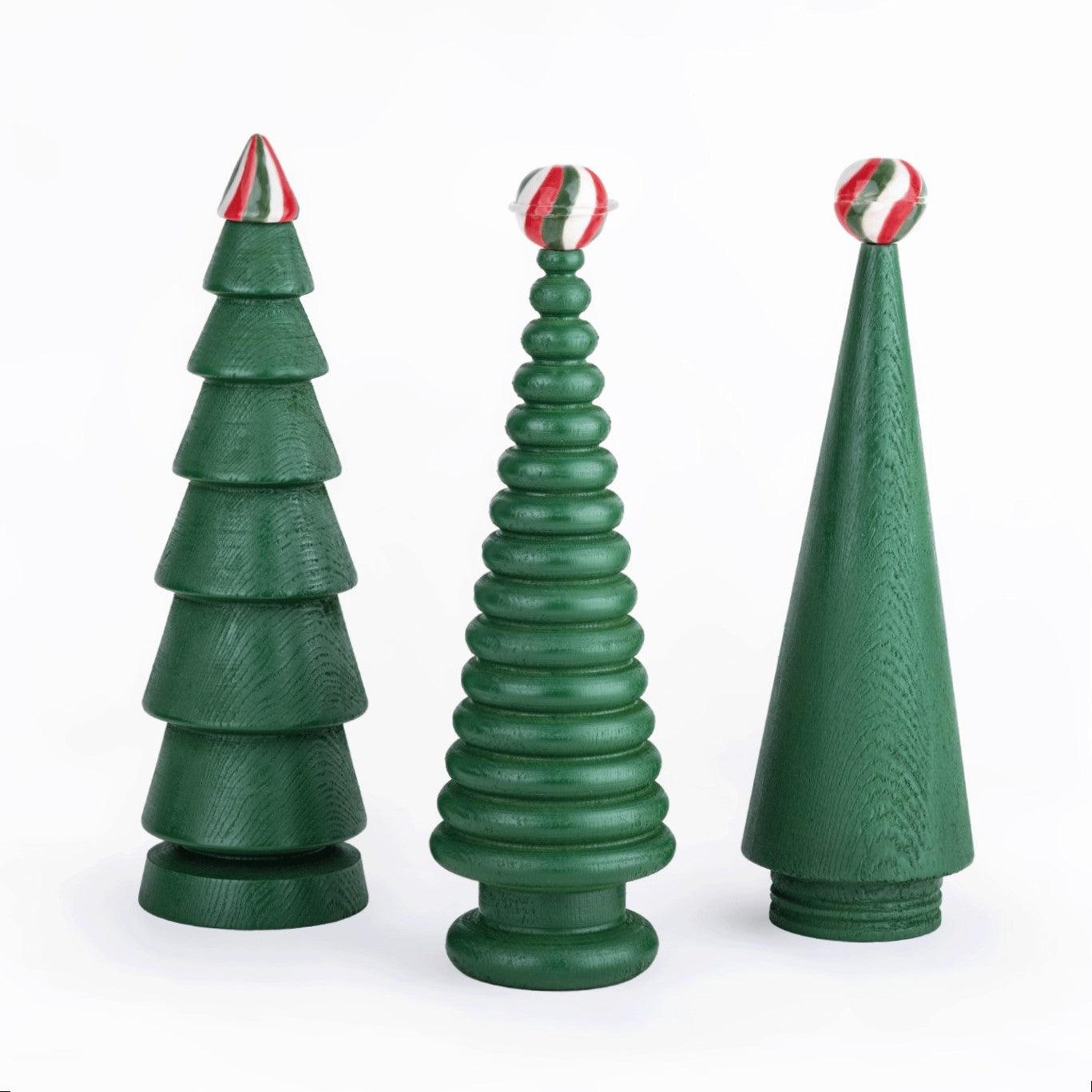 Ahşap Yılbaşı Ağacı Seti