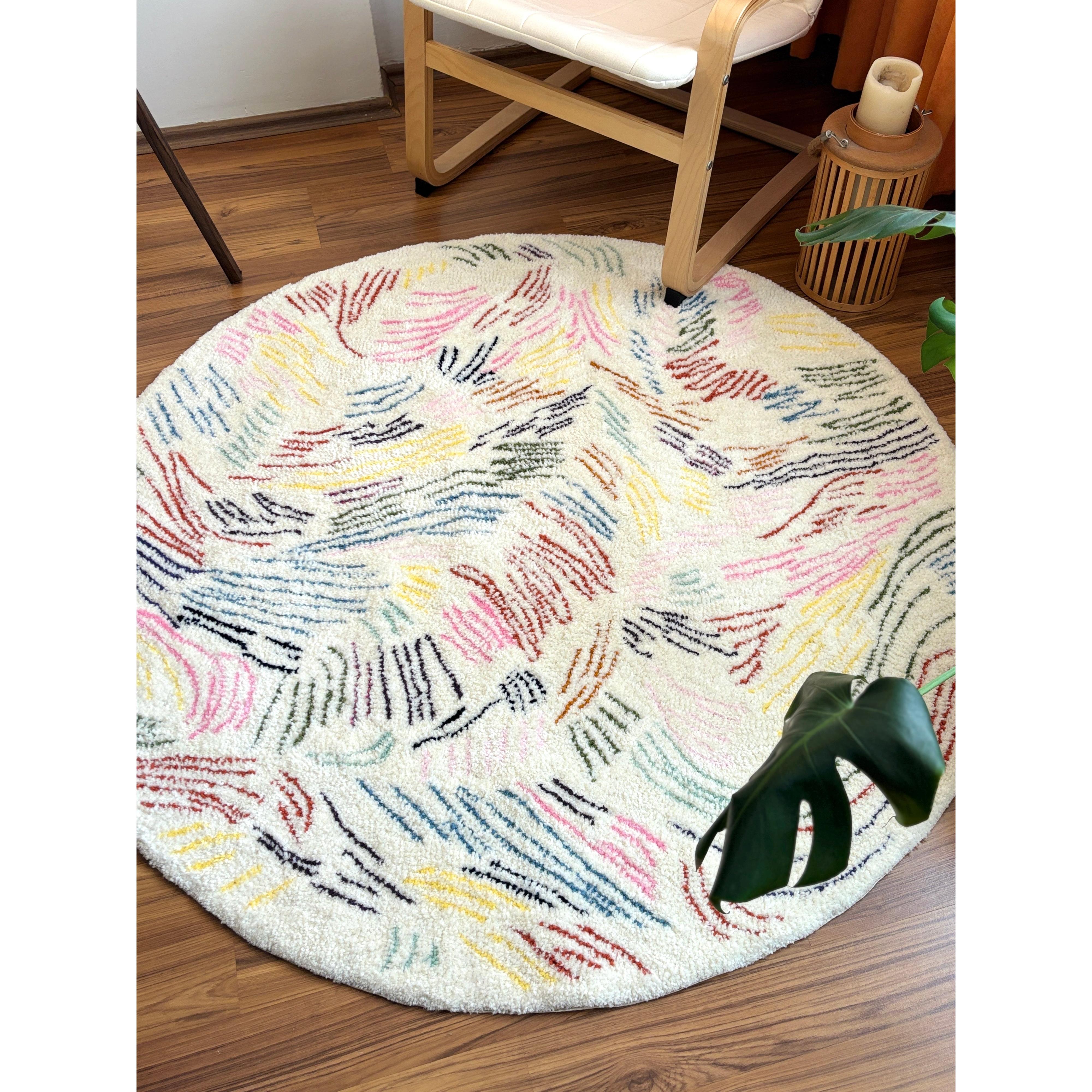 Akış Yuvarlak Halı