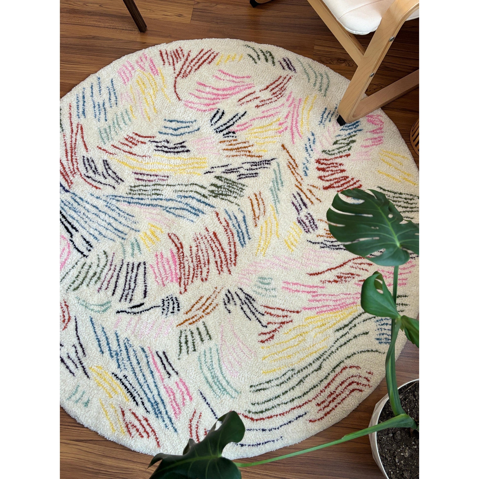 Akış Yuvarlak Halı