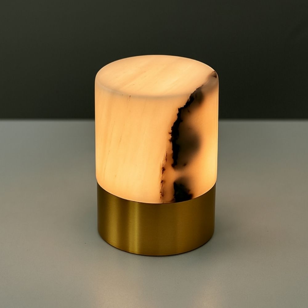 Alba Mermer Masa Lambası