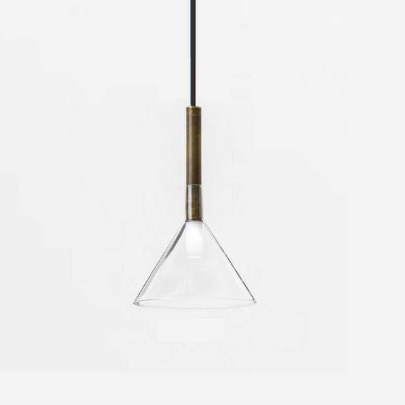 Alchimia Cono Antik Pirinç Sarkıt Avize