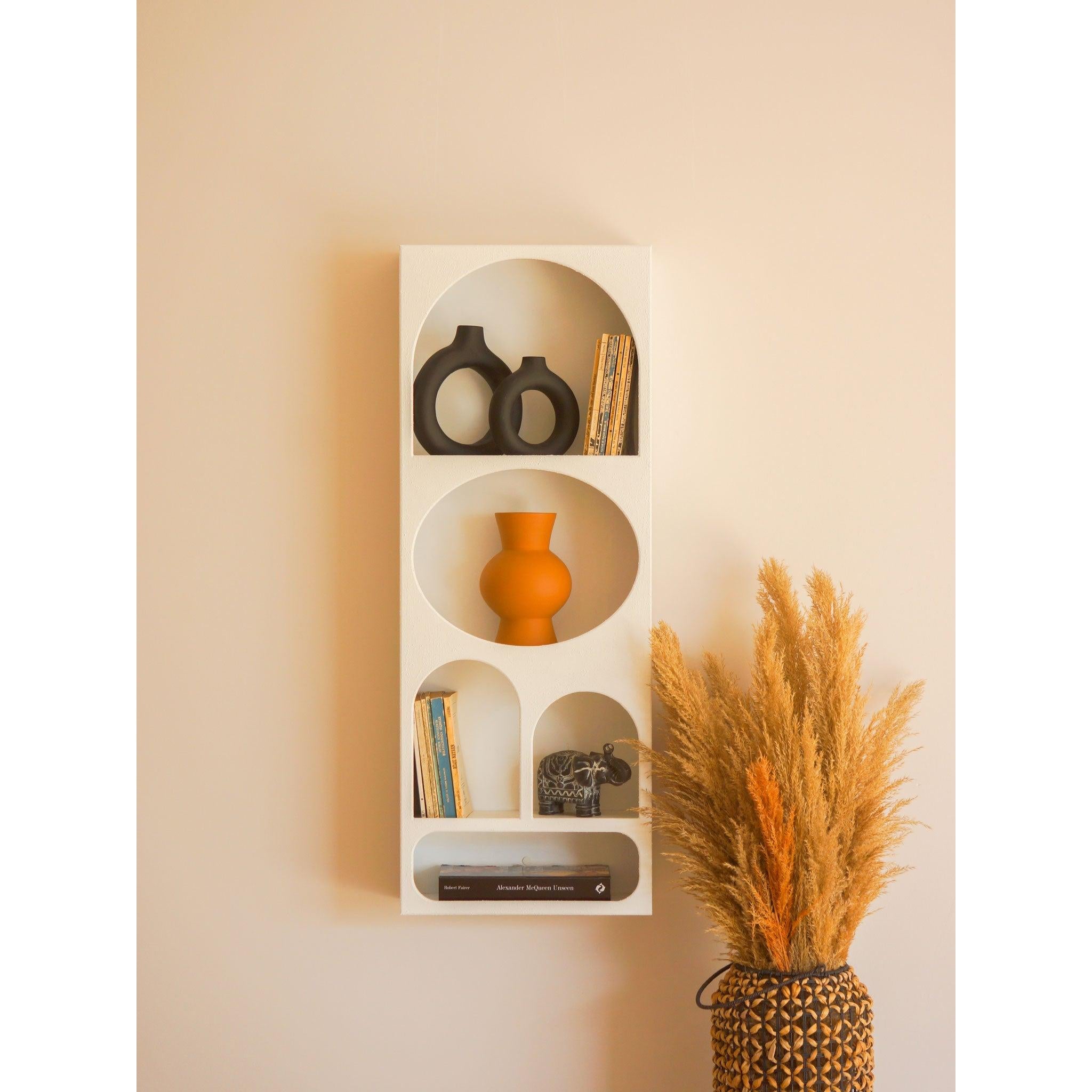 Alçı Görünümlü Duvar Rafı/Niş