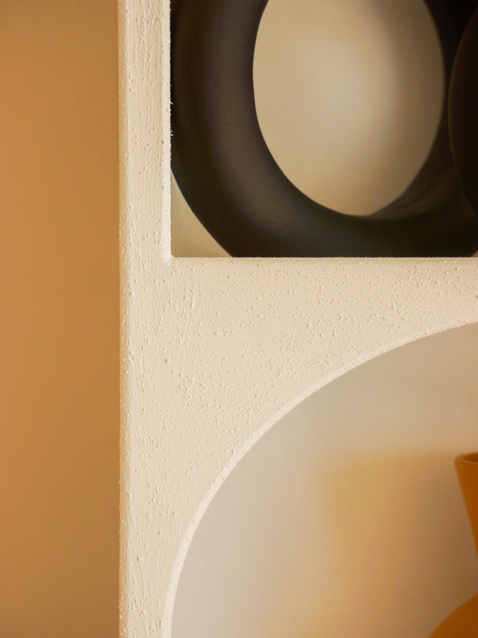 Alçı Görünümlü Duvar Rafı/Niş