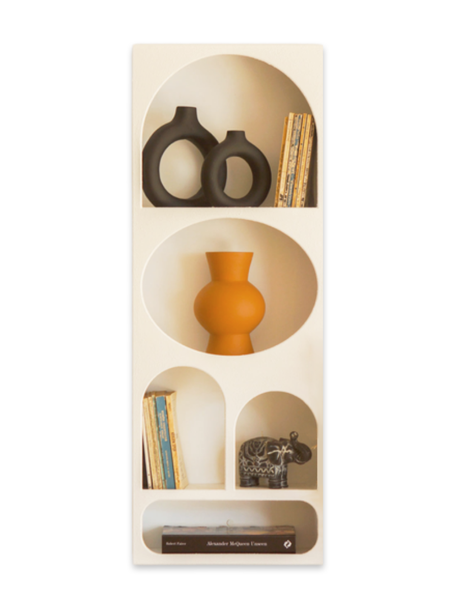 Alçı Görünümlü Duvar Rafı/Niş