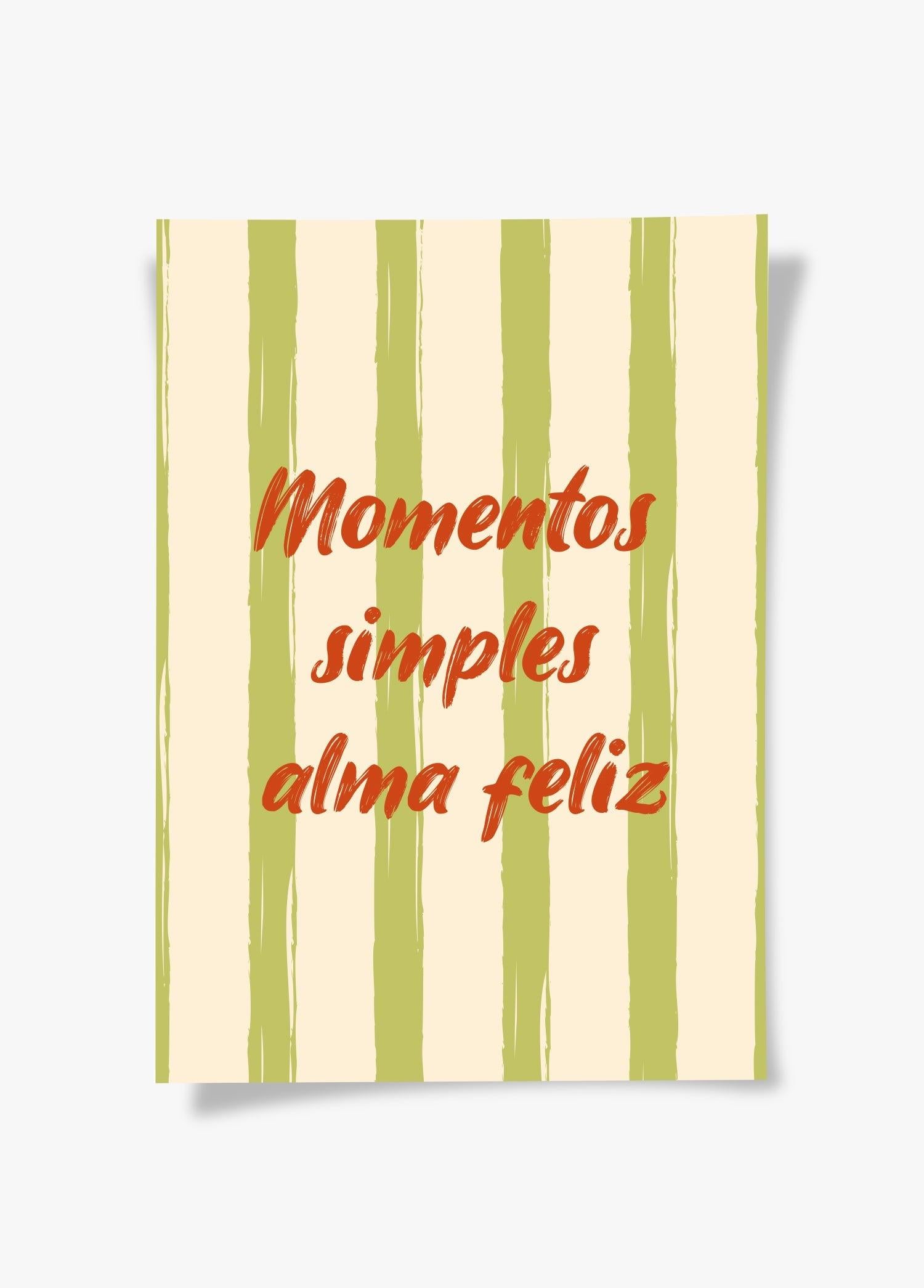 Alma Feliz | Tipografi Posteri