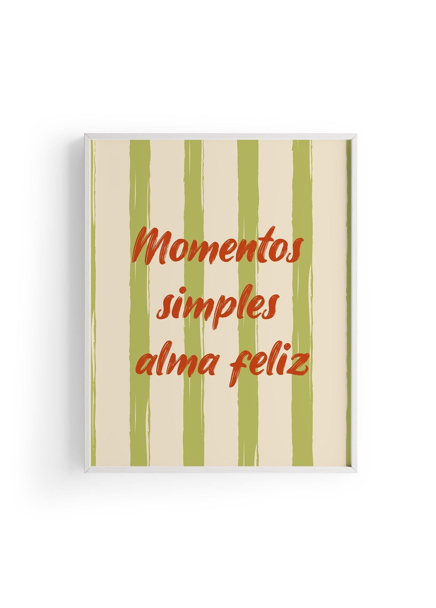 Alma Feliz | Tipografi Posteri