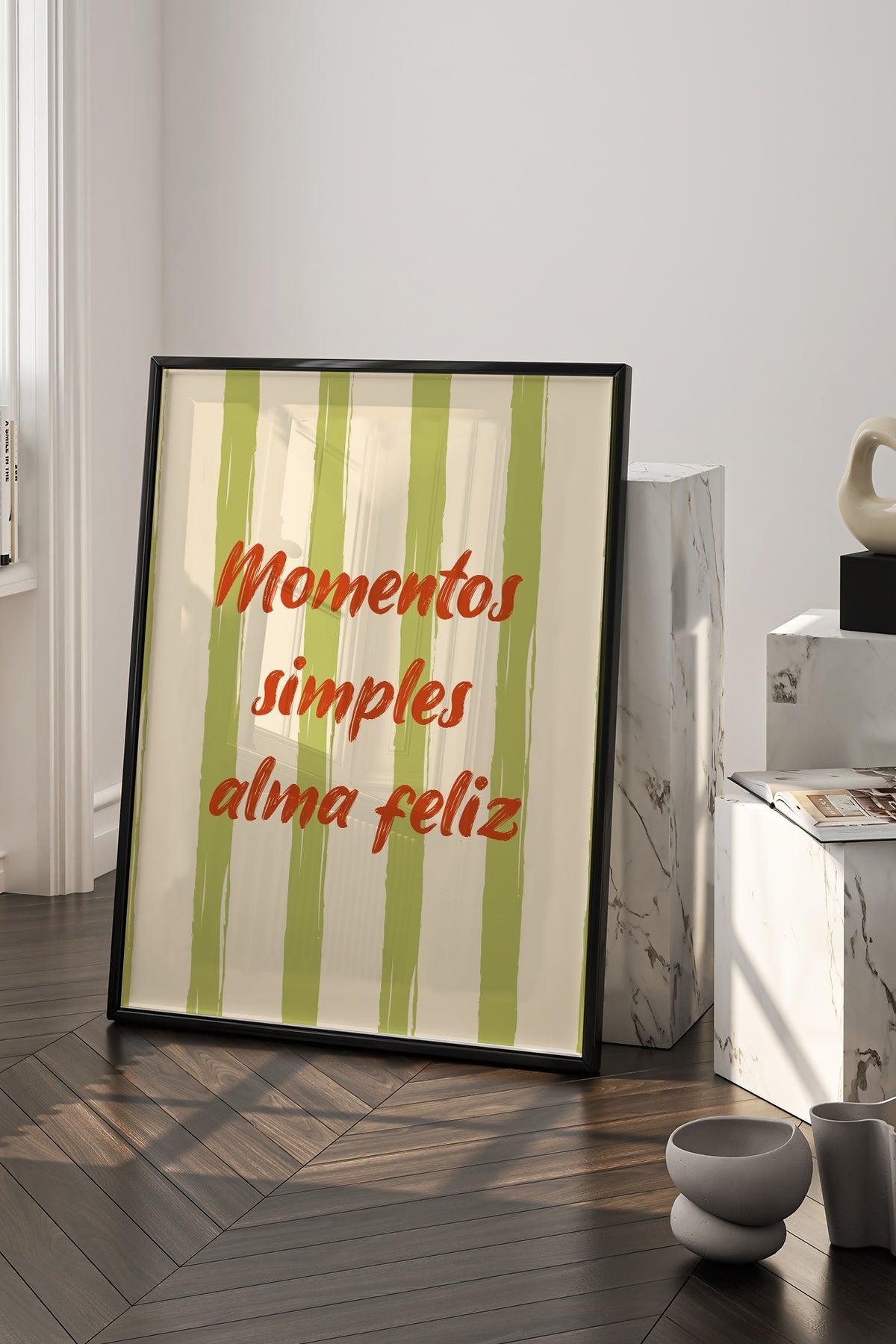 Alma Feliz | Tipografi Posteri