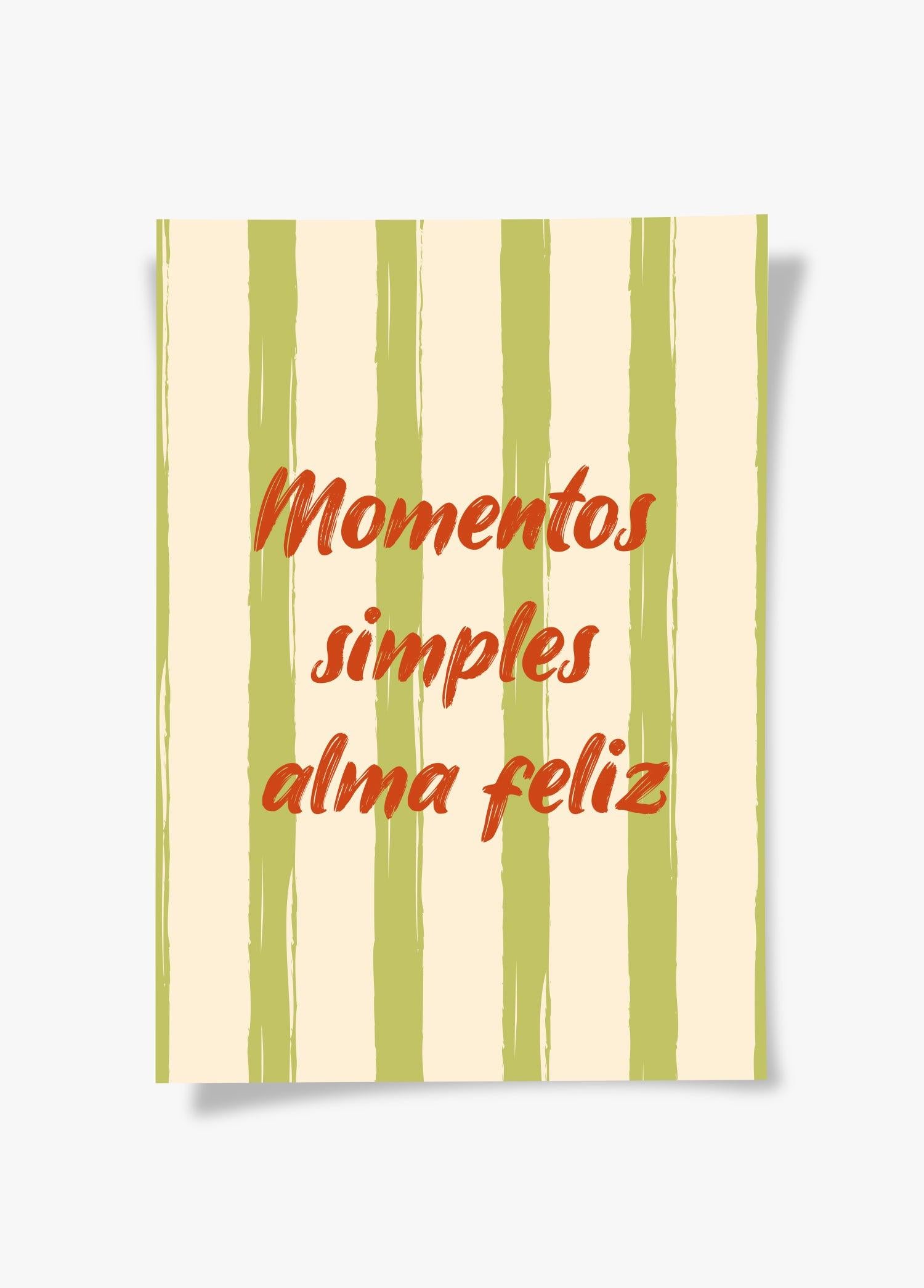Alma Feliz | Tipografi Posteri