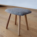 Almond Ceviz Puf Tabure