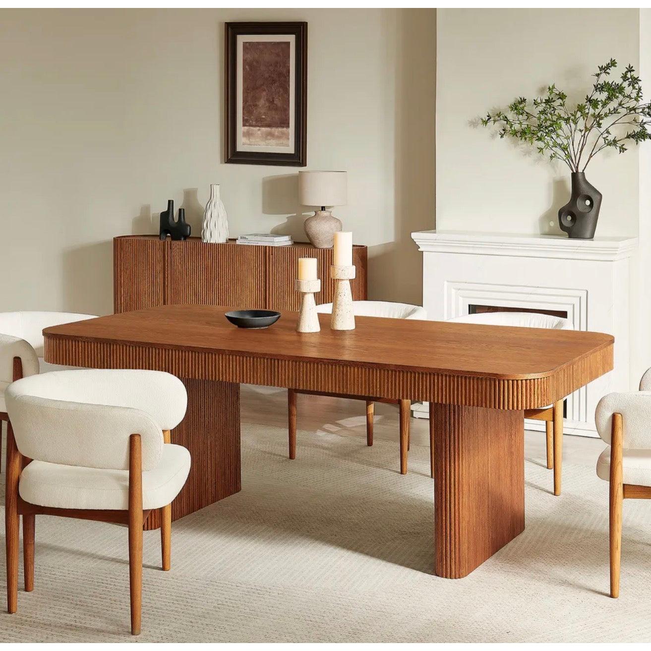 Alora Ahşap Yemek Masası