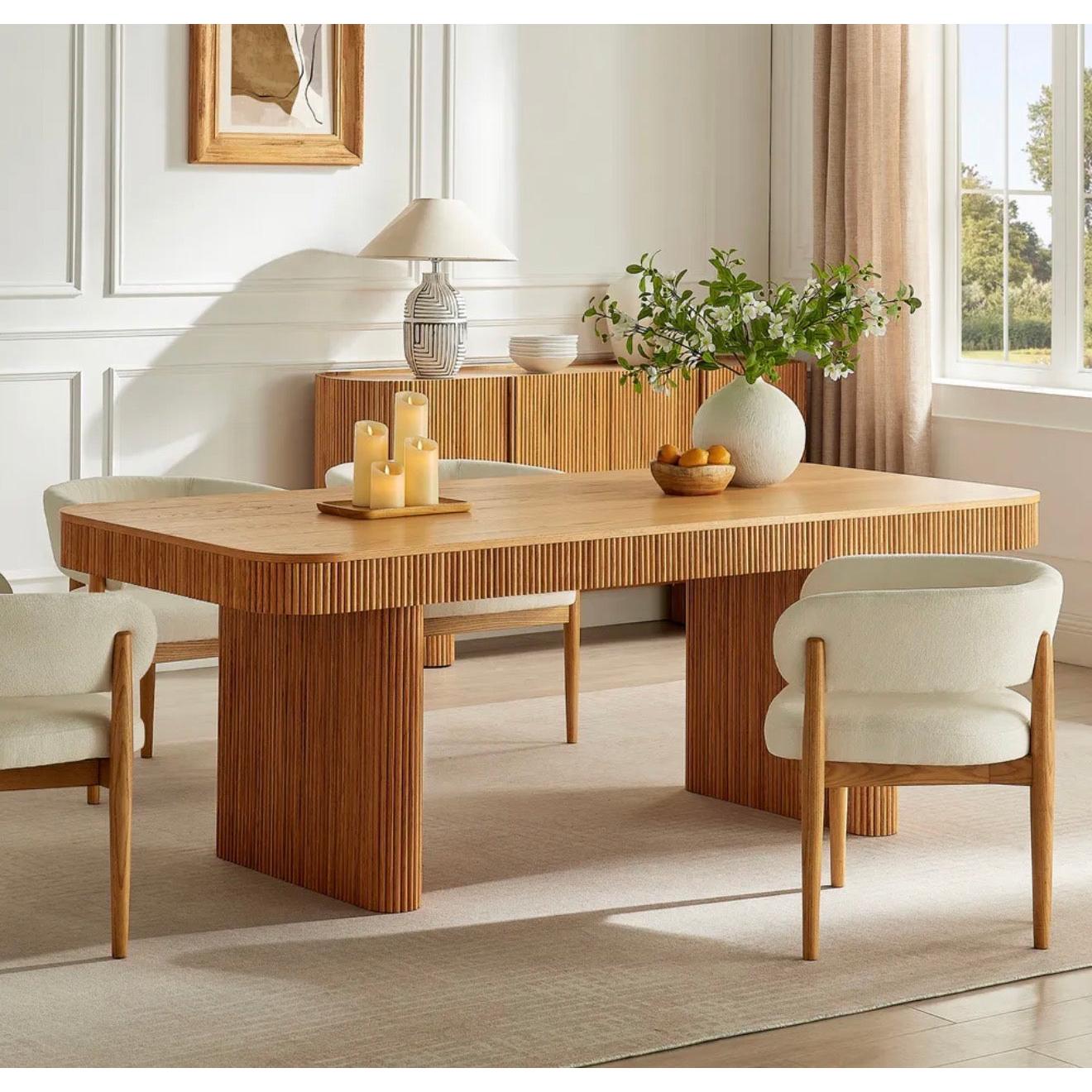 Alora Ahşap Yemek Masası