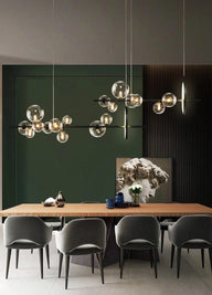 Alyuvar Tavan Aydınlatması-Avize-Rose Lighting-Yedi Camlı-NowShopFun