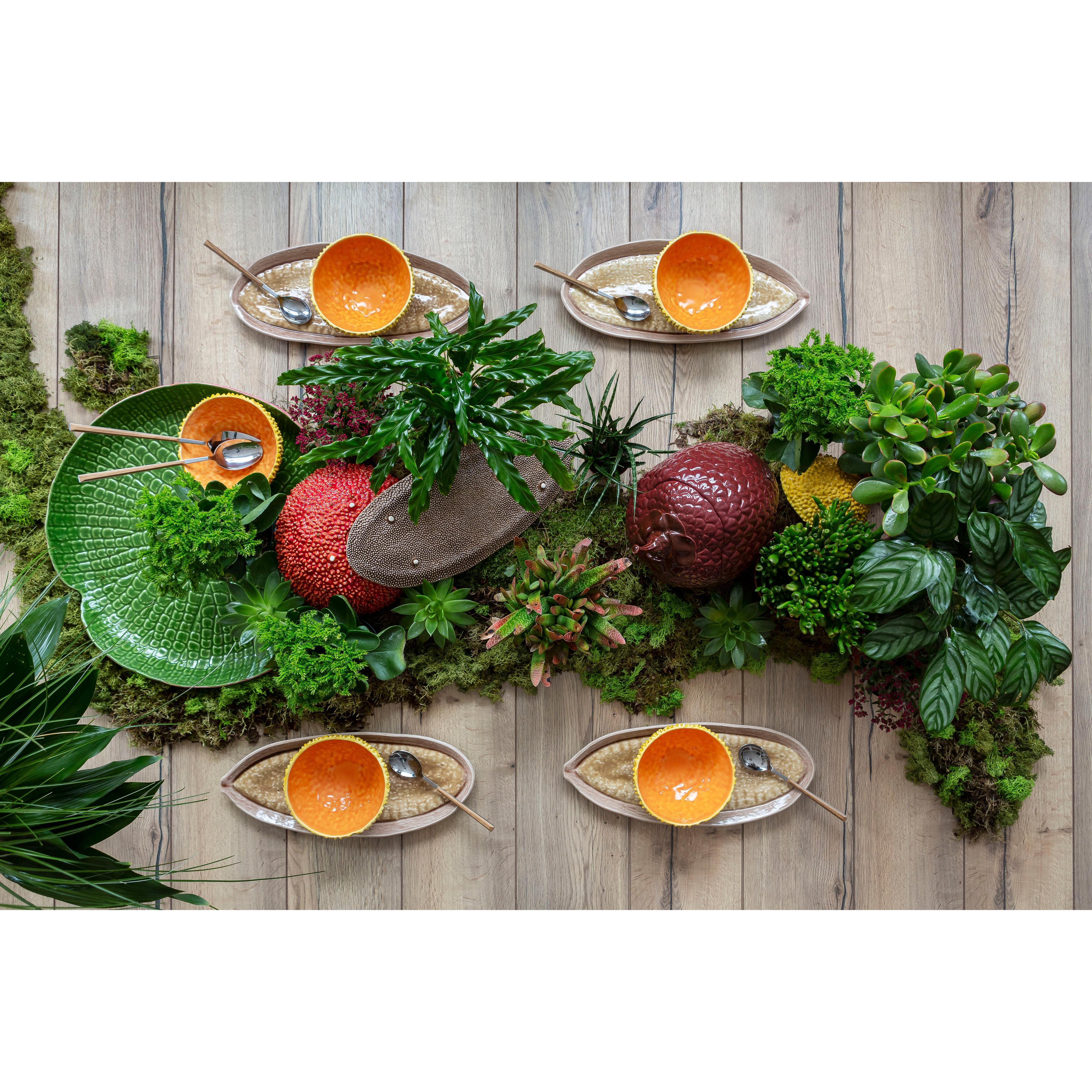 Amazonia Seramik Servis Tabağı