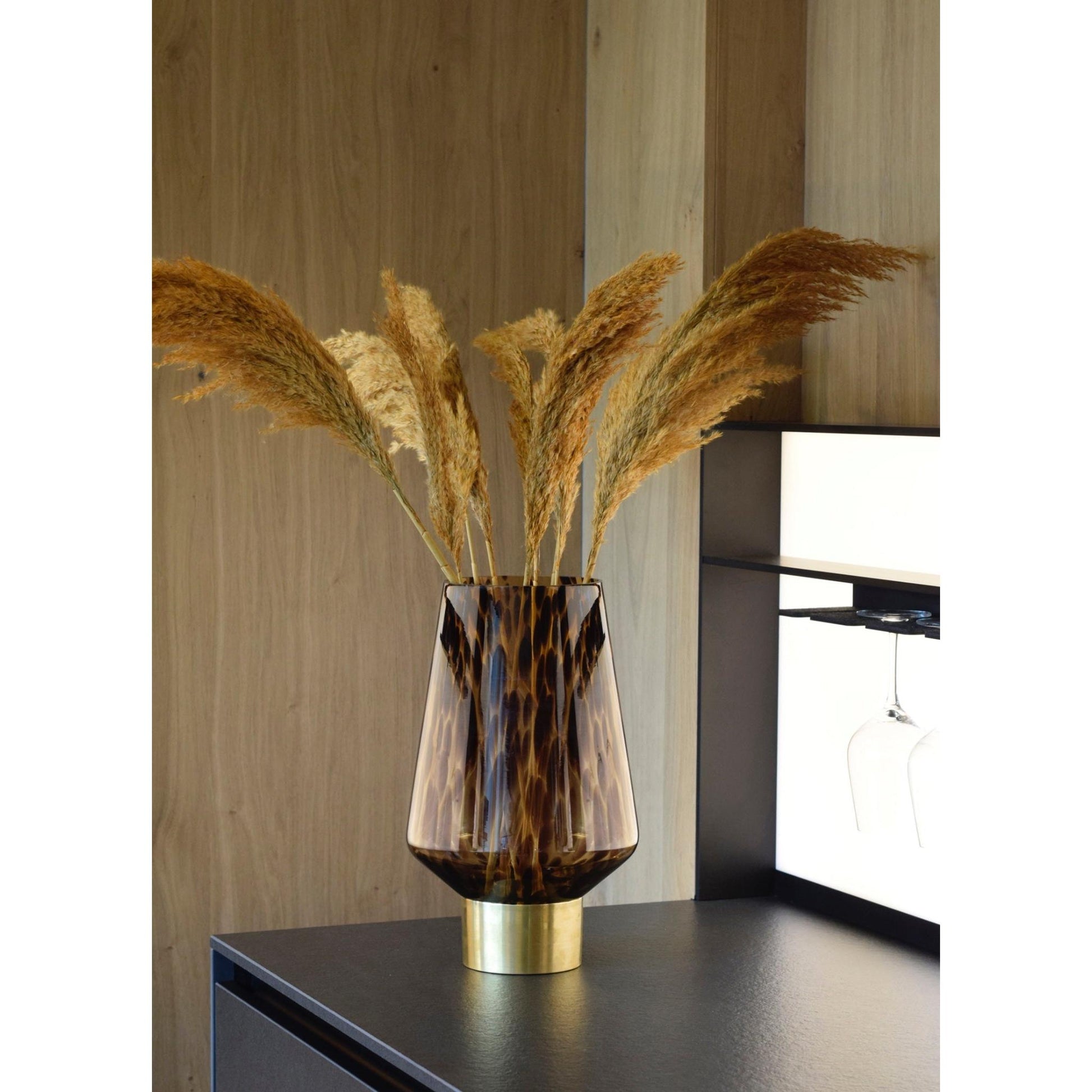 Amber Rain Vazo - Home & Style Koleksiyonu