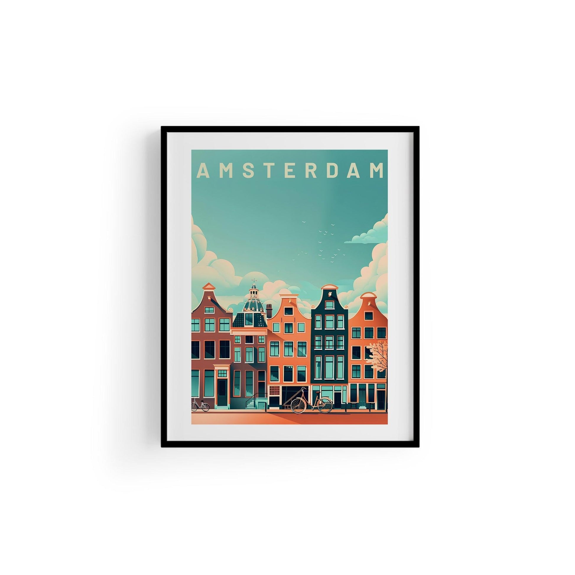Amsterdam | Şehir Posteri