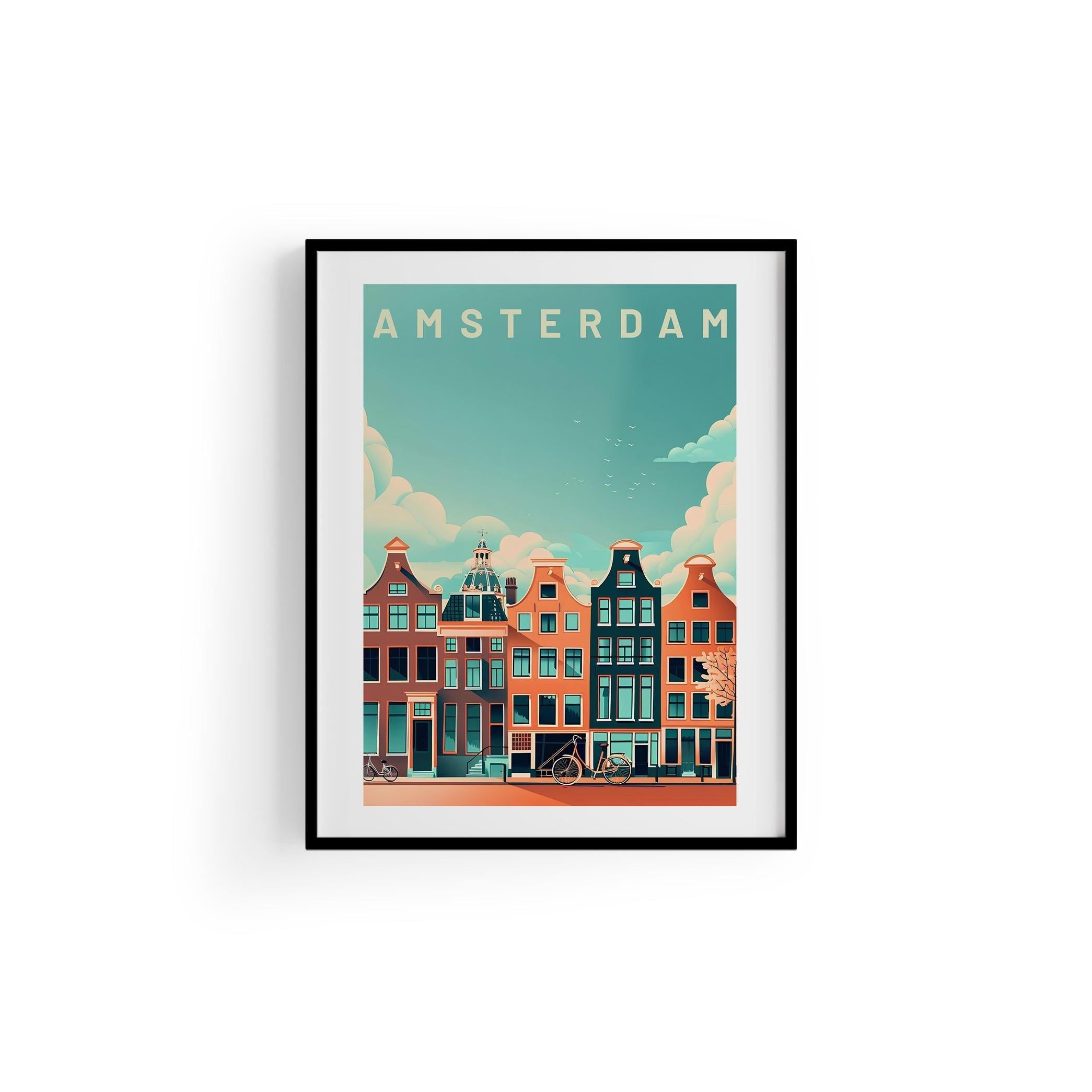 Amsterdam | Şehir Posteri