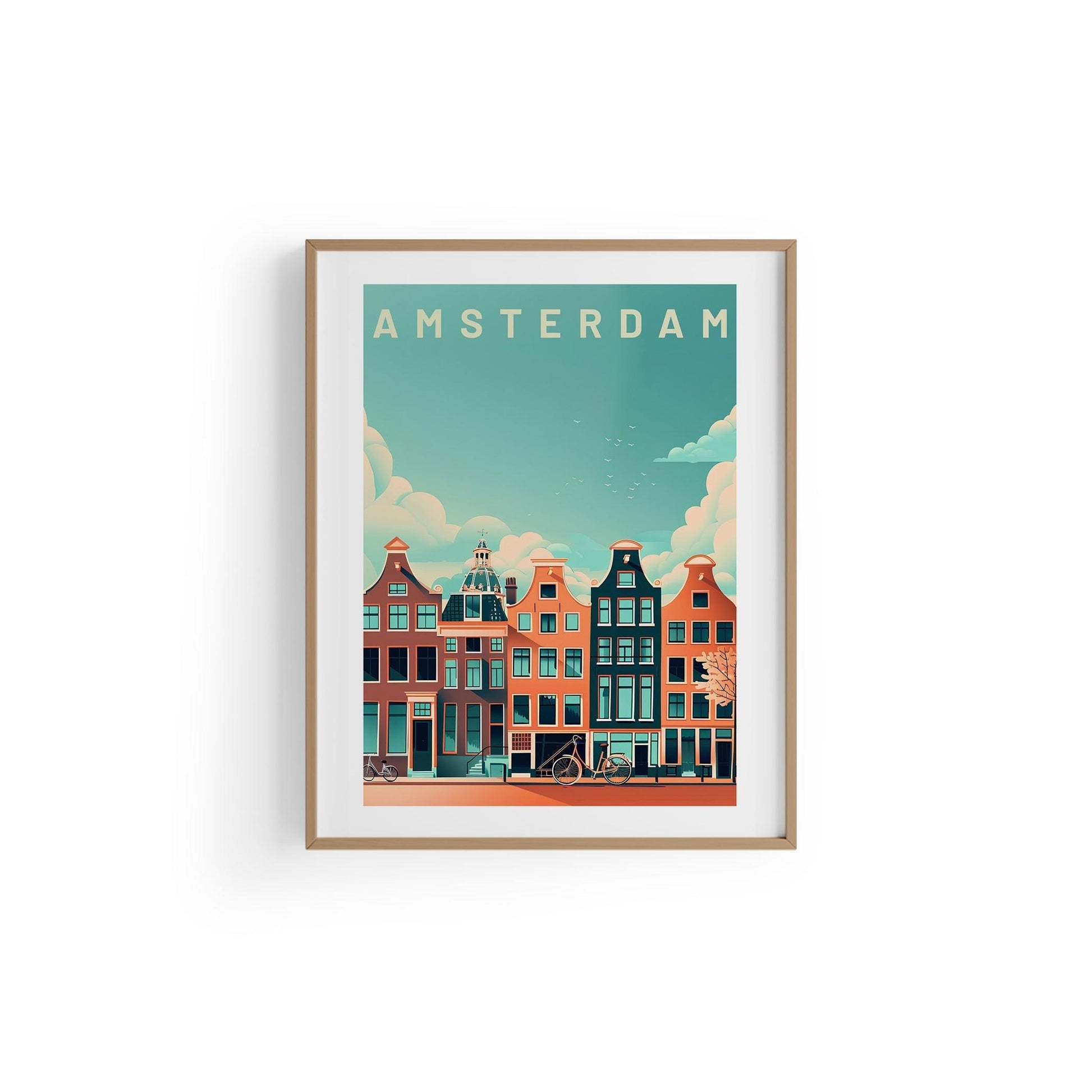Amsterdam | Şehir Posteri