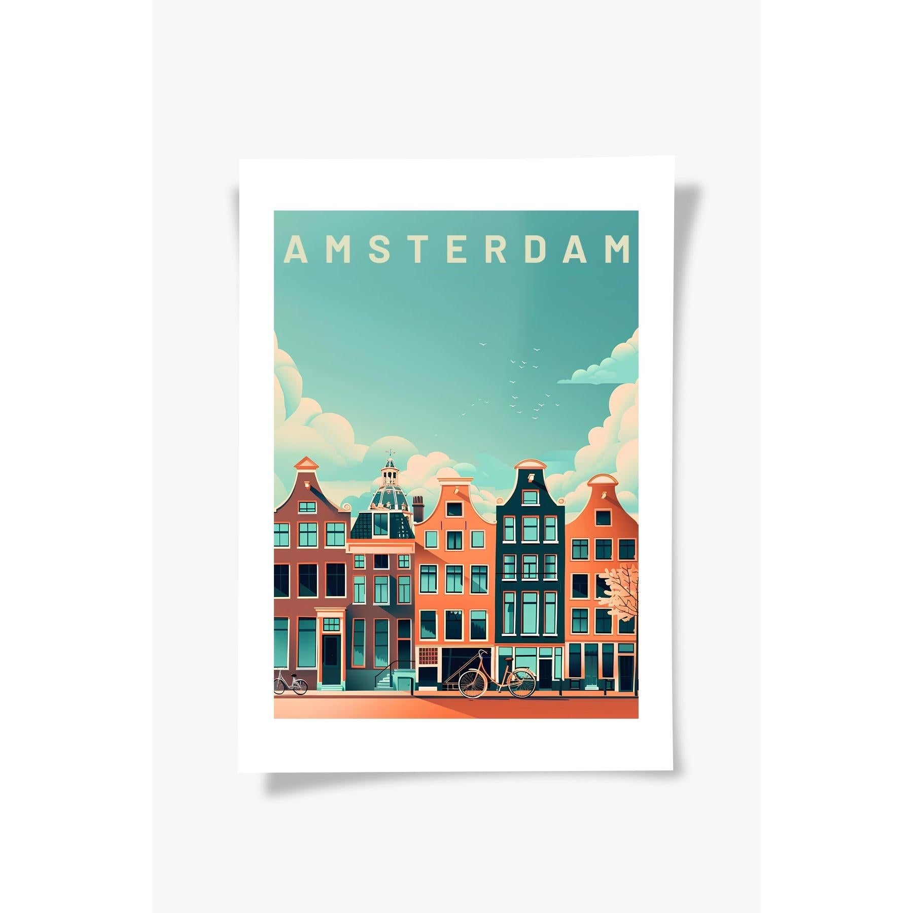 Amsterdam | Şehir Posteri