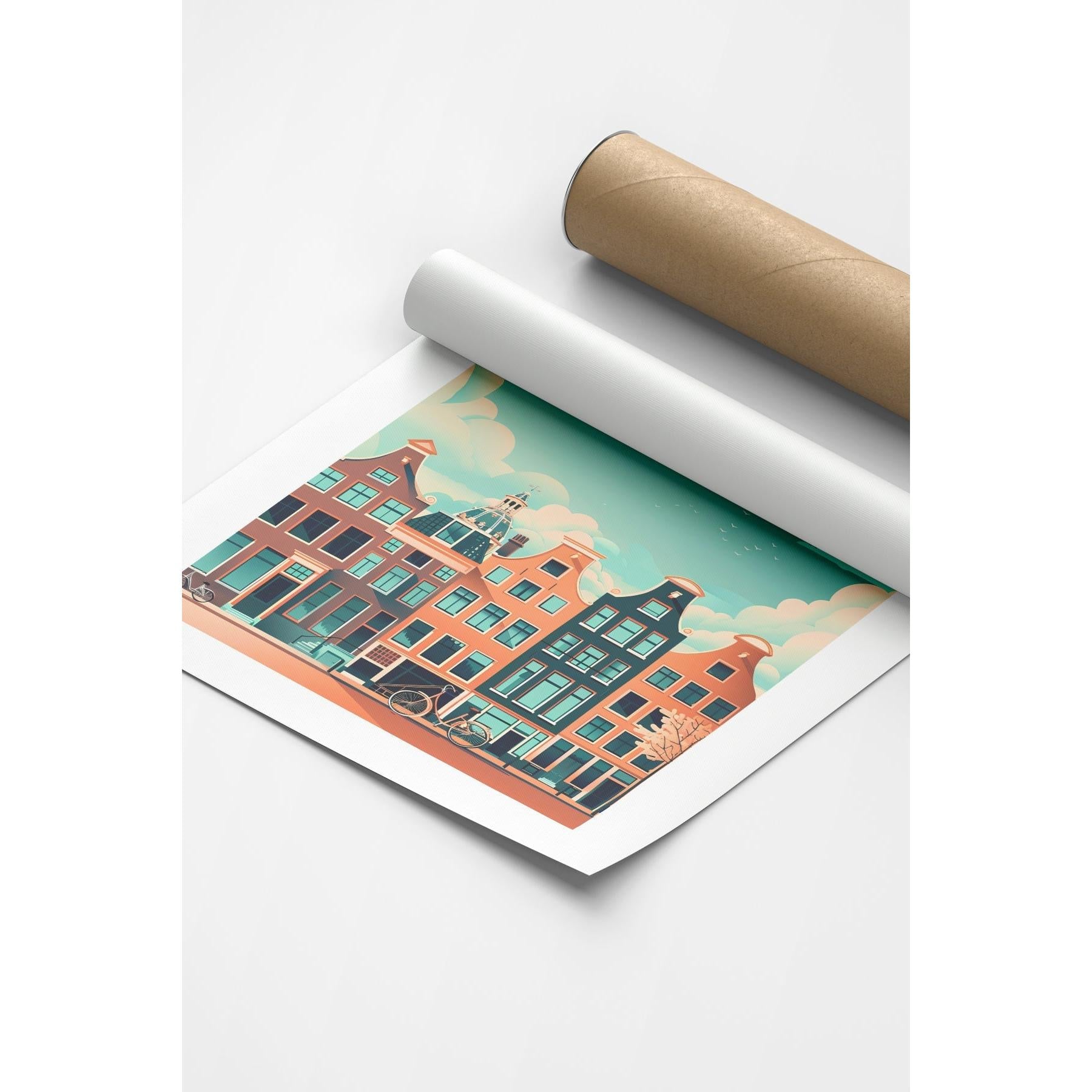 Amsterdam | Şehir Posteri