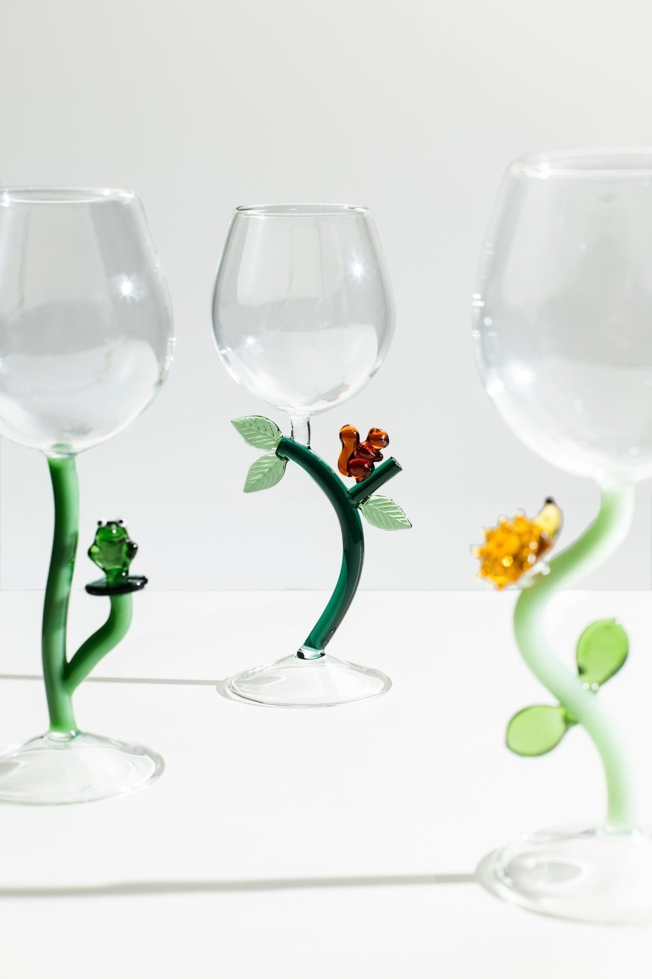 Animal Farm Kurbağa Figürlü Cam Bardak