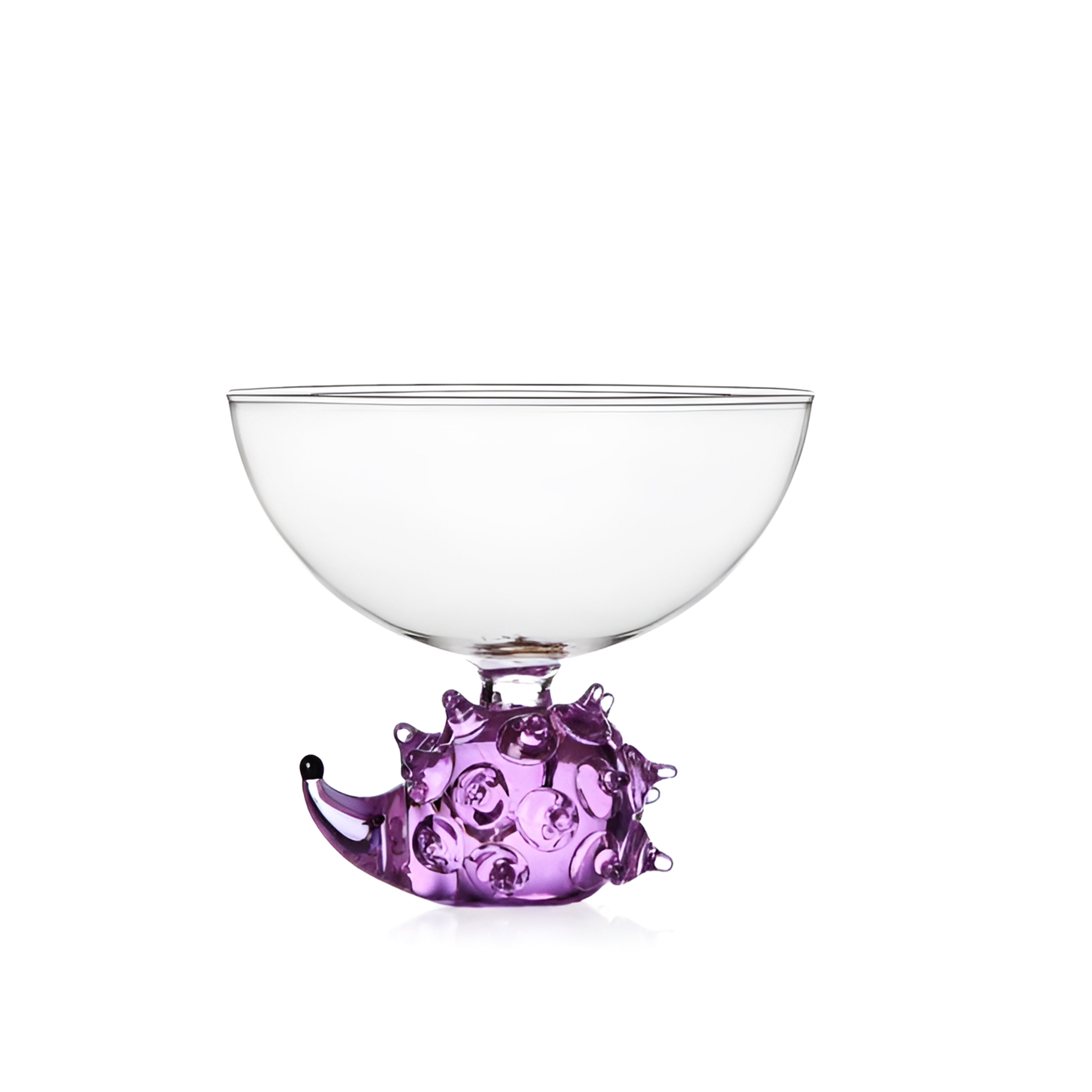 Animal Form Kirpi Figürlü No:2 Cam Kase