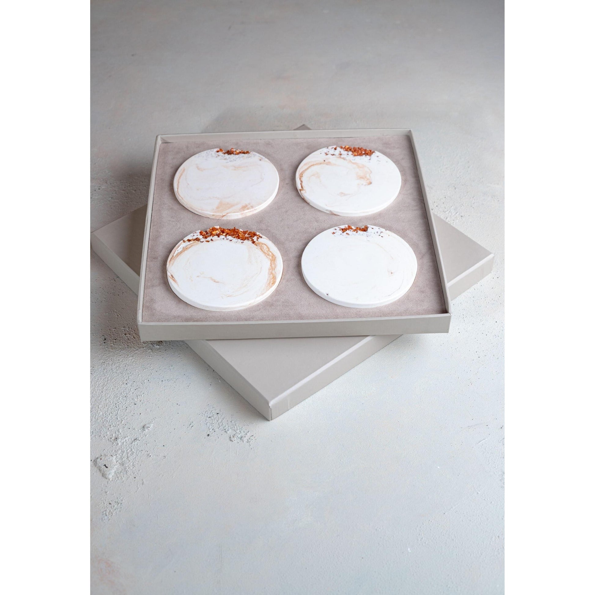 Antique Gold Bardak Altlıkları