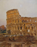 Anton Romako - Roma’da Kolezyum Fine Art Baskı