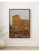Anton Romako - Roma’da Kolezyum Fine Art Baskı