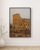 Anton Romako - Roma’da Kolezyum Poster