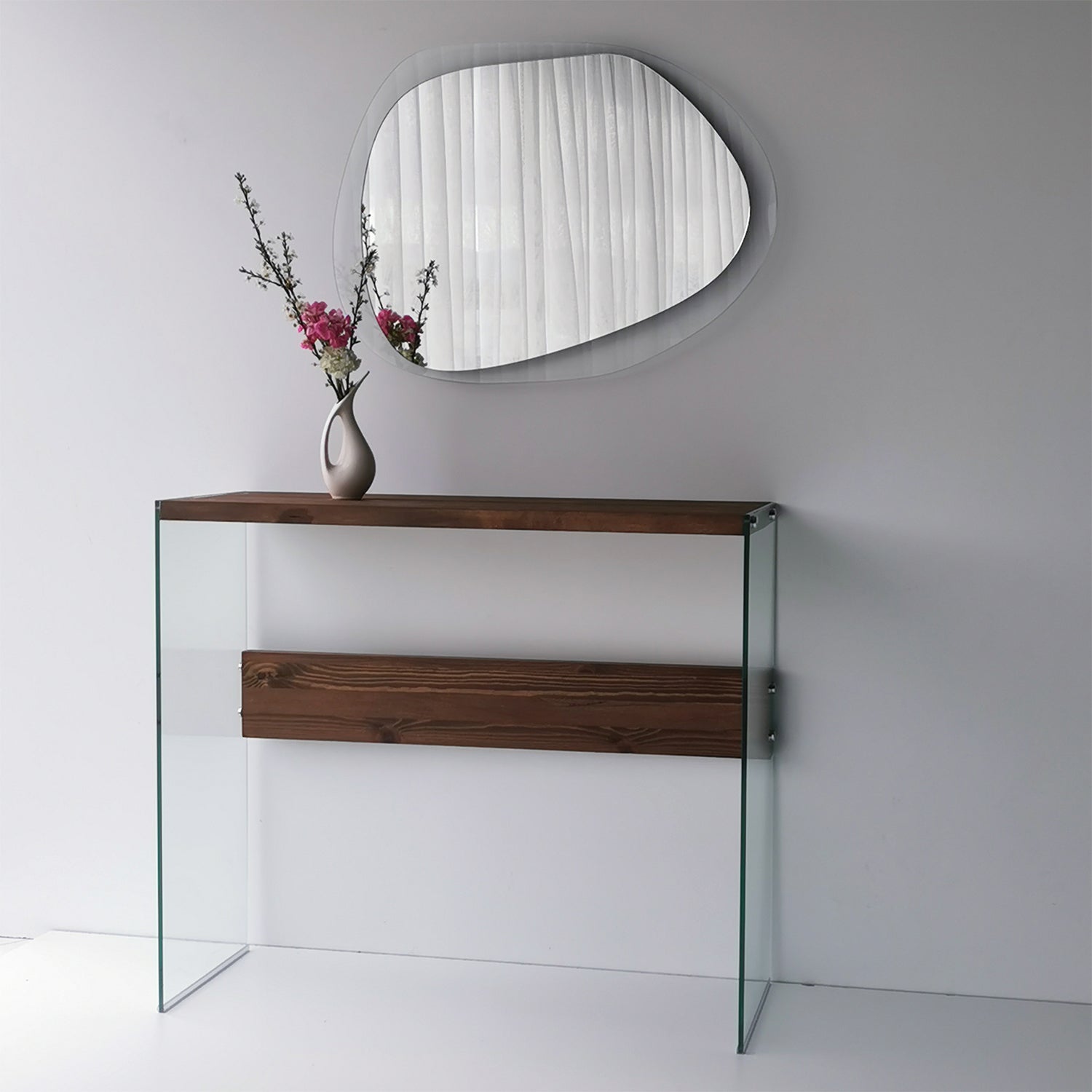 Aqua Şeffaf Cam Ayna