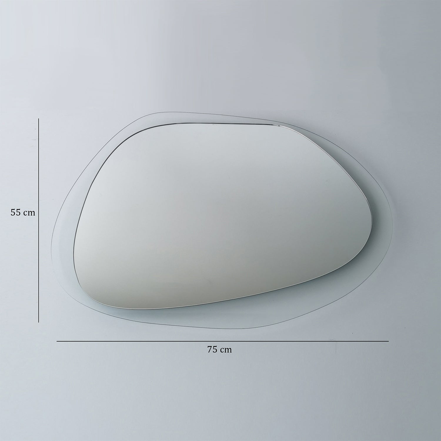 Aqua Şeffaf Cam Ayna