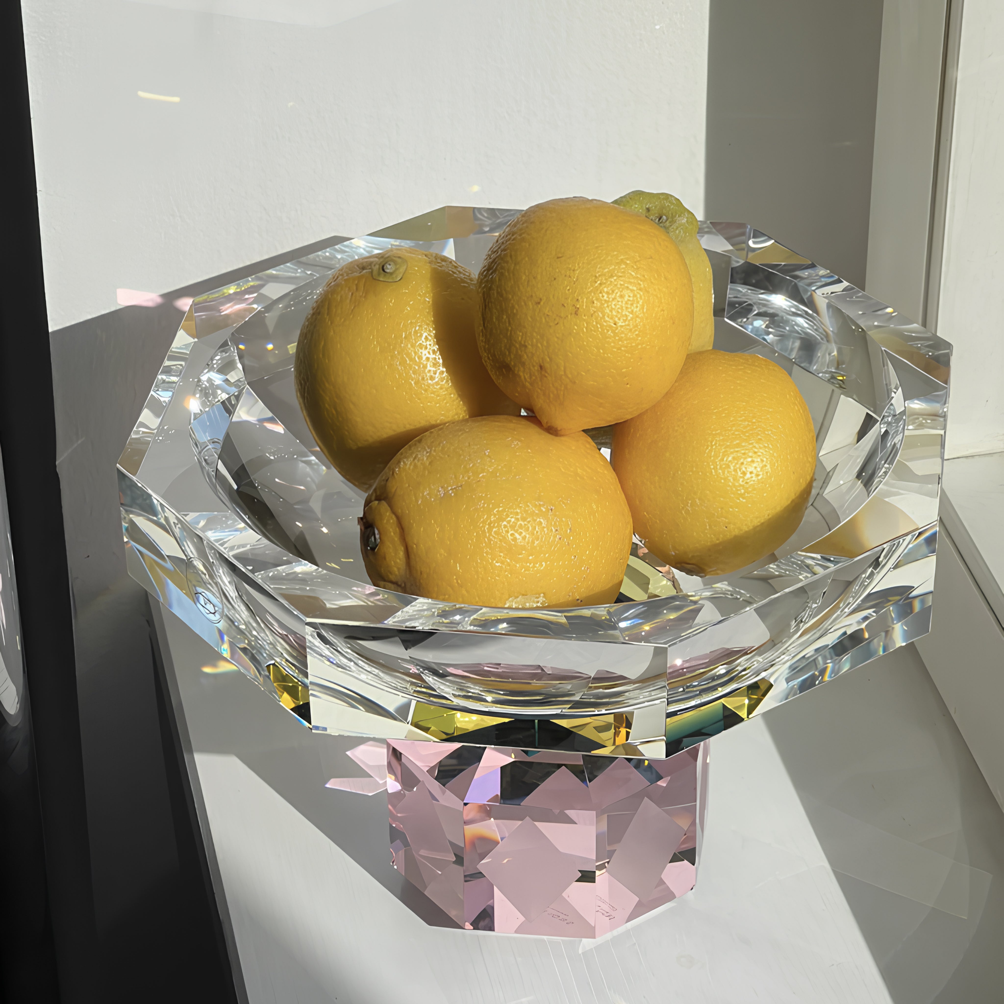 Arizona Pembe Kristal Kase