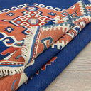 Arsen El Dokuma Mavi Yün Kilim 158X190 Cm